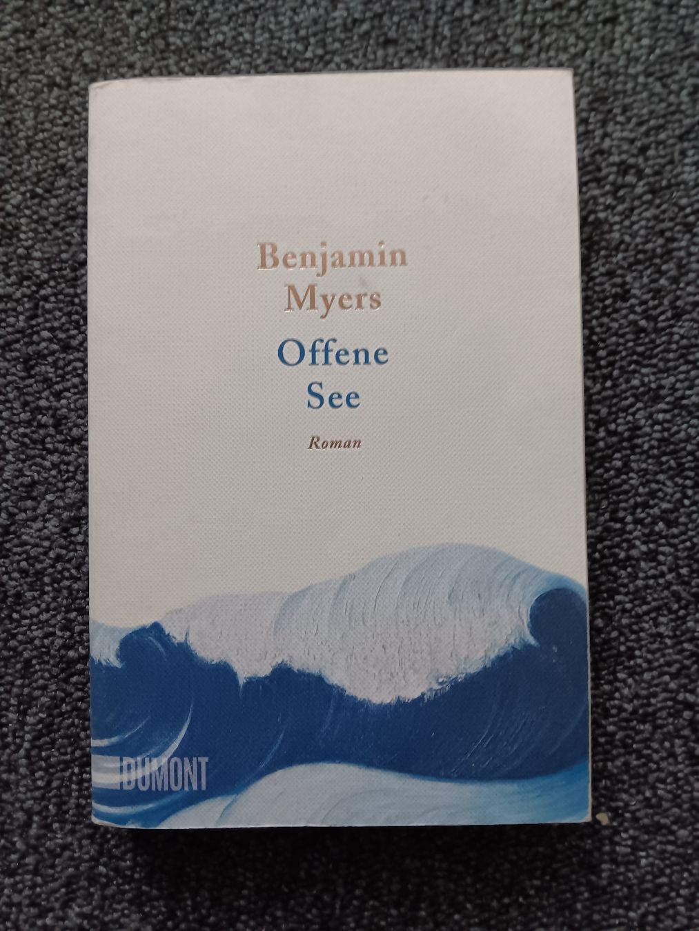 Bücher: Roman "Offene See" Benjamin Myers  – Gebraucht aus Ermatingen von rik4rdo