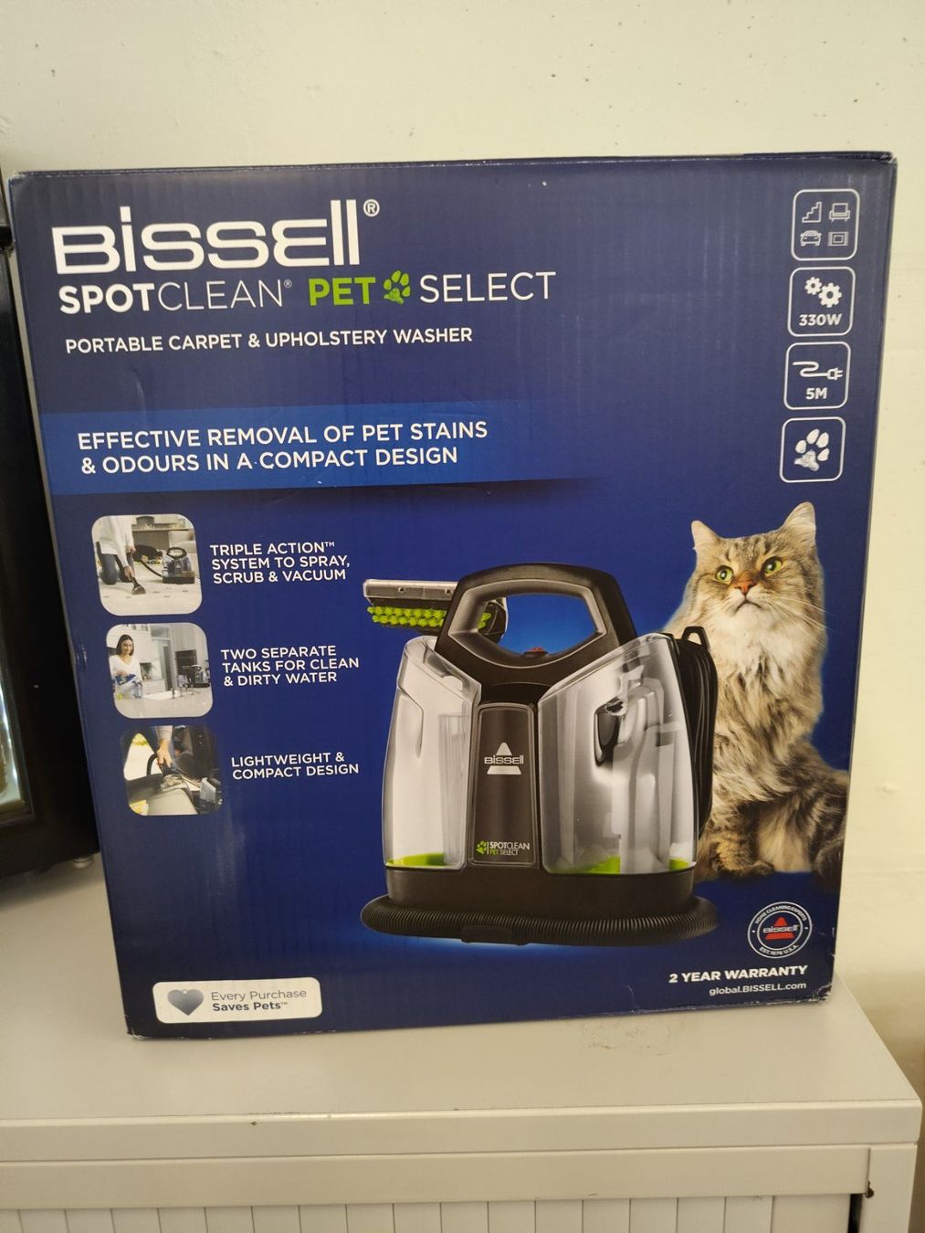 Bissell Pulitori a vapore: Bissell - Fleckenreiniger SpotClean Pet Select – Nuovo e nell'imballaggio originale da Dällikon venduto da Retouren_Resale