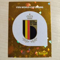 Wappen Belgien, BEL 1, Panini WM 2026