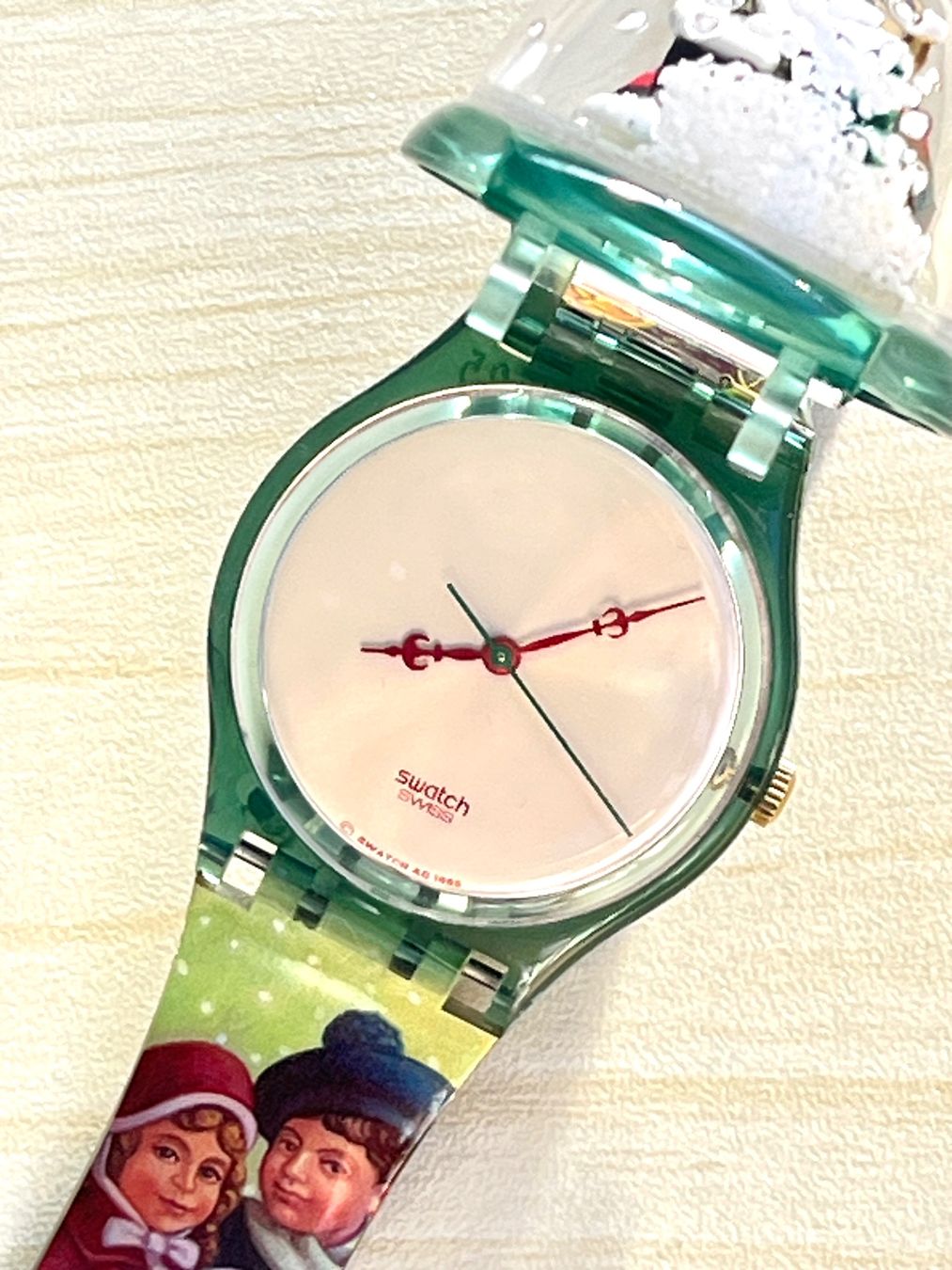 Swatch Orologi: Swatch Schneeballuhr, Limitierte Weihnachtsedition, SuBer... – Usato da Grenchen venduto da chththl 2