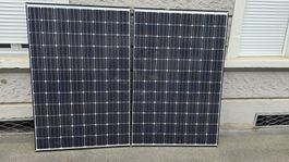 2 x Solarmodul Panasonic VBHN330SJ47 + Dachbefestigung