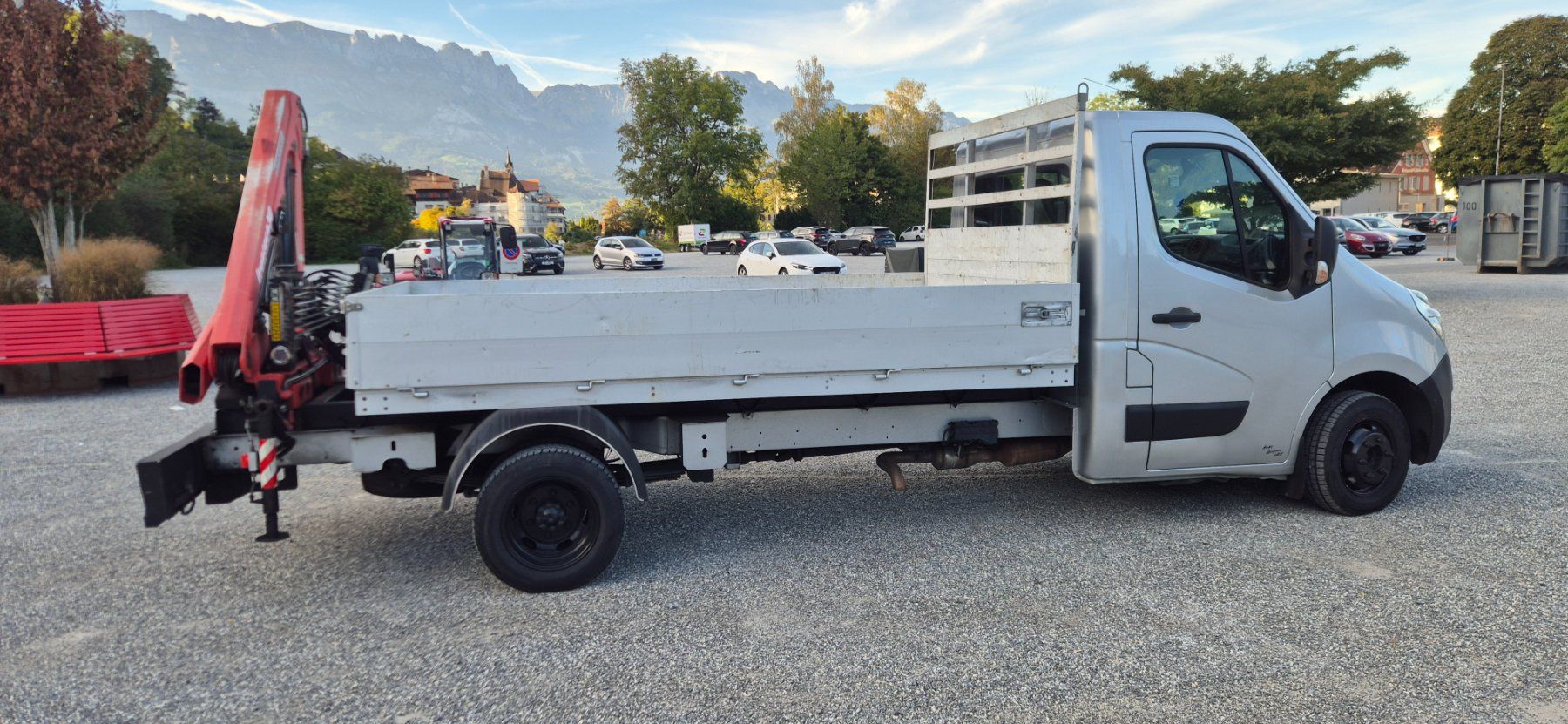 Opel Veicoli commerciali: Opel Movano mit Kran – Usato da Buchs SG venduto da des8318 1