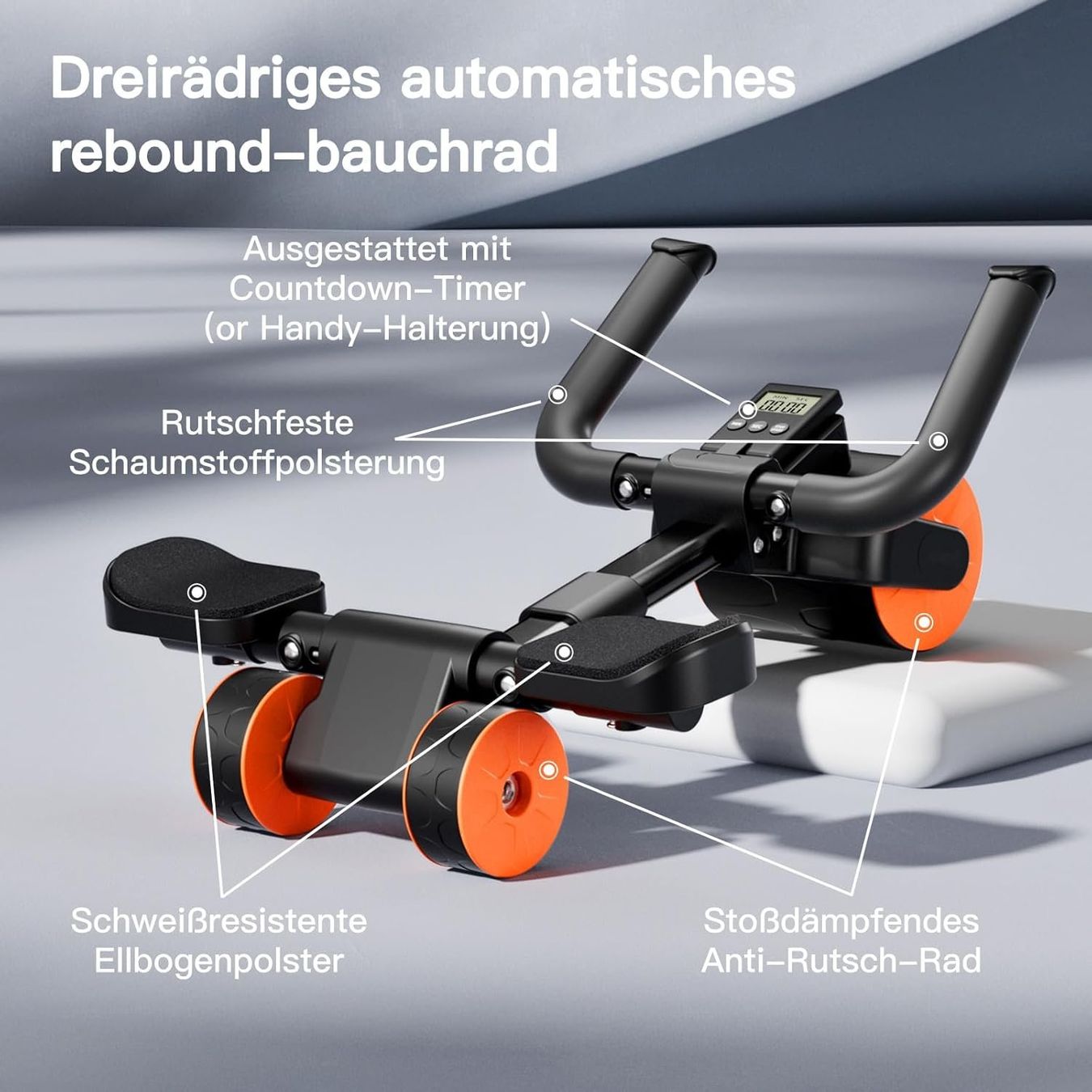 Hometrainer: Bauchrad Automatisches Rebound Ab Roller Core Training – Neu und originalverpackt aus St. Gallen von sch_zsz7 4