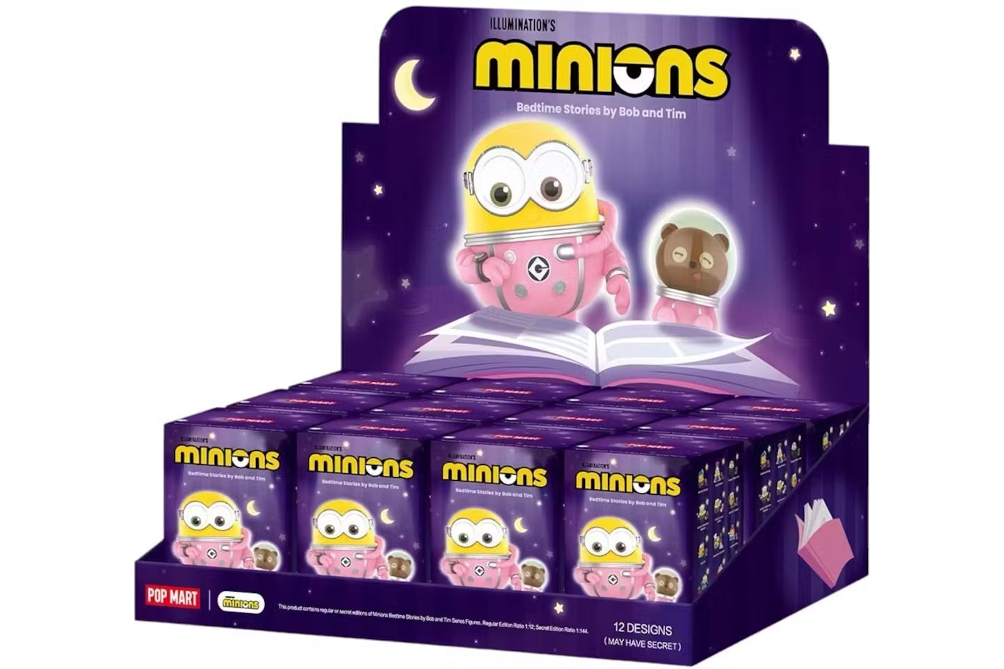 Pop Mart Statuette: Minion Bob - Pop Mart Bedtime Stories – Nuovo (secondo la descrizione) da Büsserach venduto da sobis.trade 3