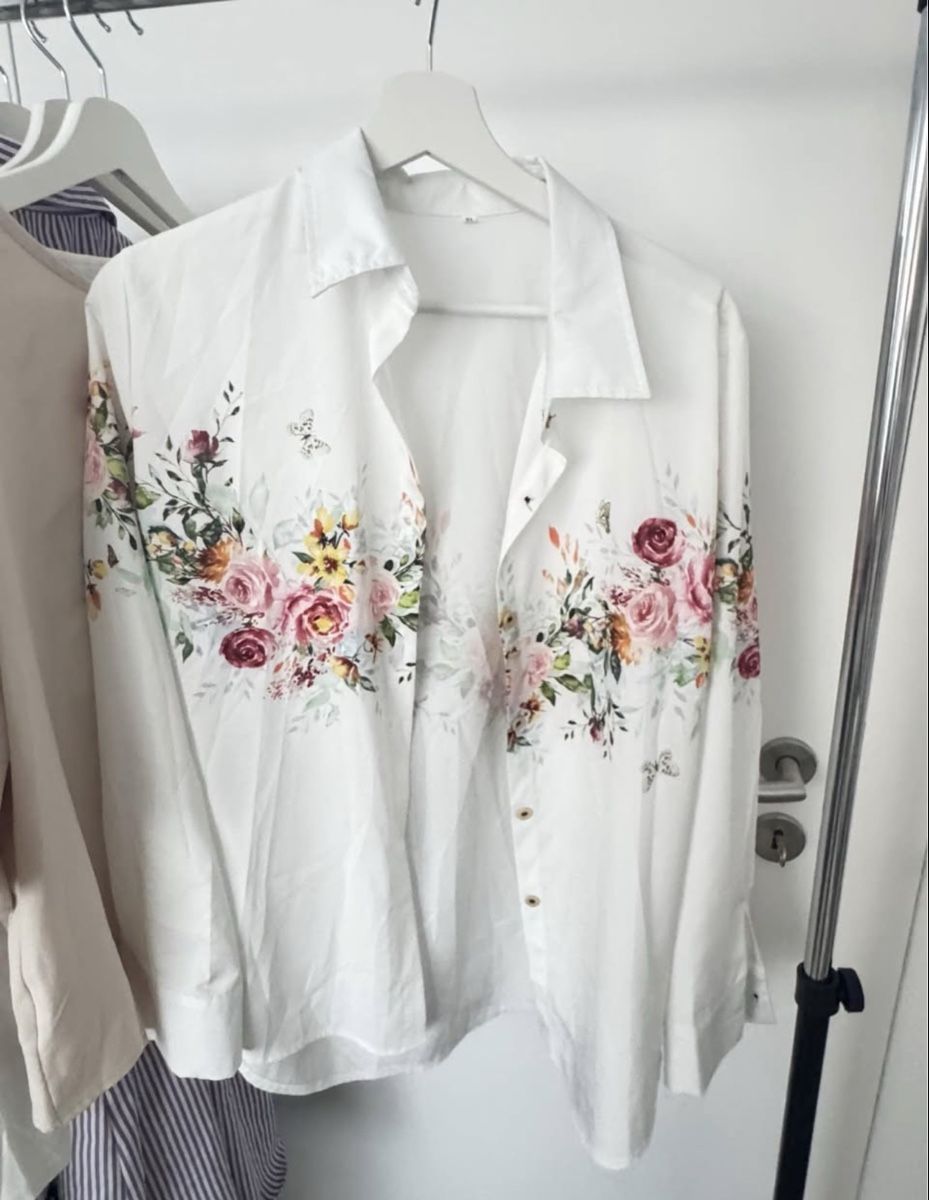 Camicette: Blumenhemd Grösse L/XL – Usato da Sins venduto da sum_lv6d 1