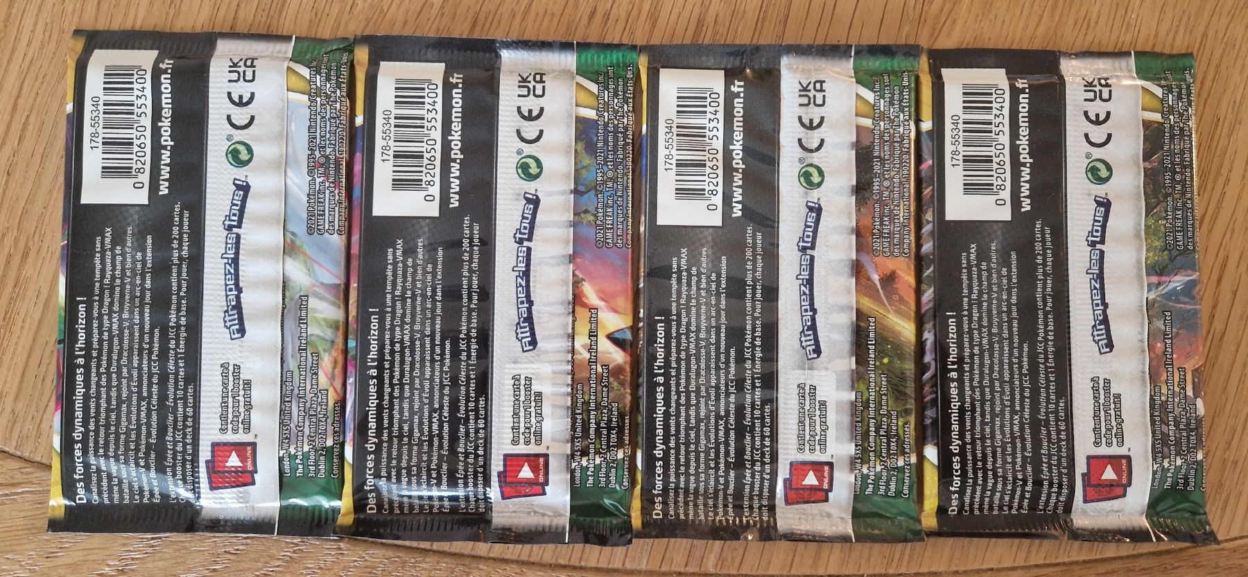 Pokémon Spielzeuge: Full artset - Booster évolution céleste – Neu und originalverpackt aus Châtelaine von fab_ydz9 1