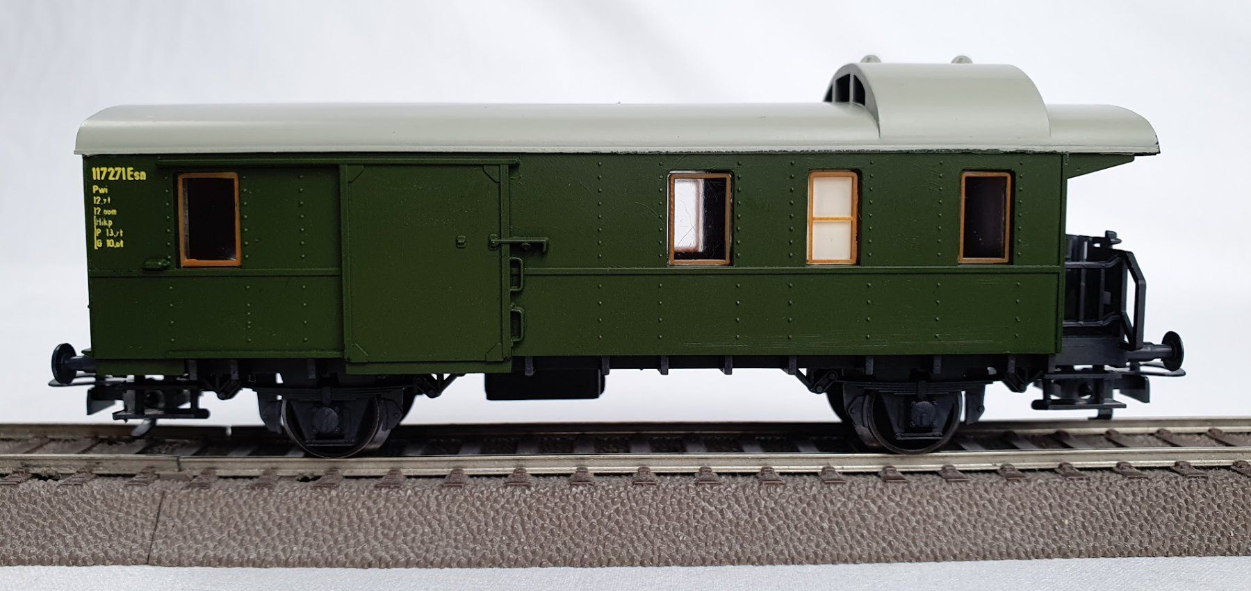 Liliput Modellini di ferrovie: Liliput 271 DRG/DB Pwi Packwagen , OVP – Usato da Seon venduto da voAllBah 1
