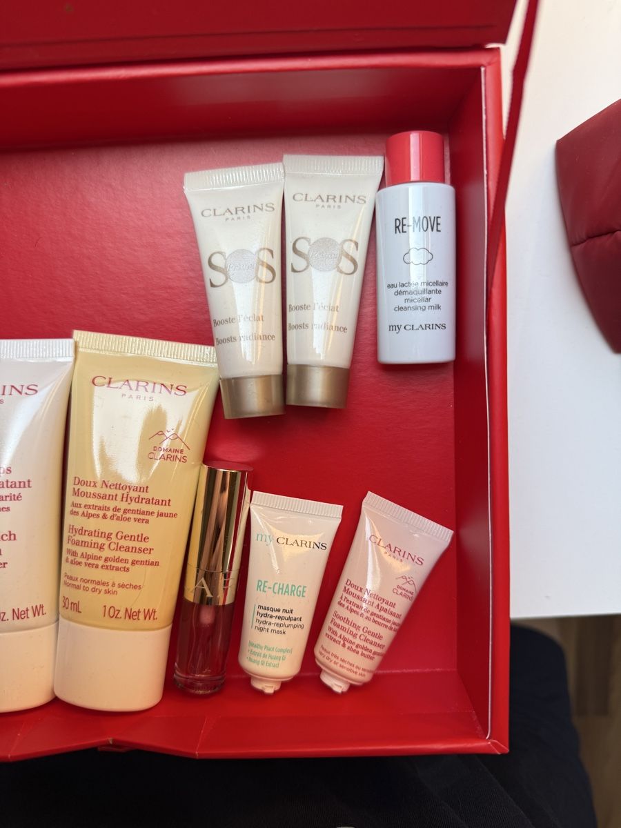 Clarins Cura del viso: Clarins Kosmetik Set Neu & Unbenutzt – Nuovo e nell'imballaggio originale da Buchrain venduto da pau_5m5c 2