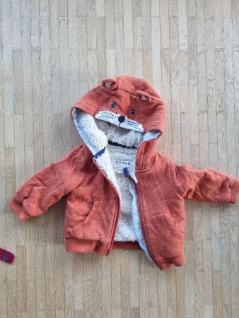 Baby Jacke Boden Fuchs kapuze 68cm (3-6 monat)