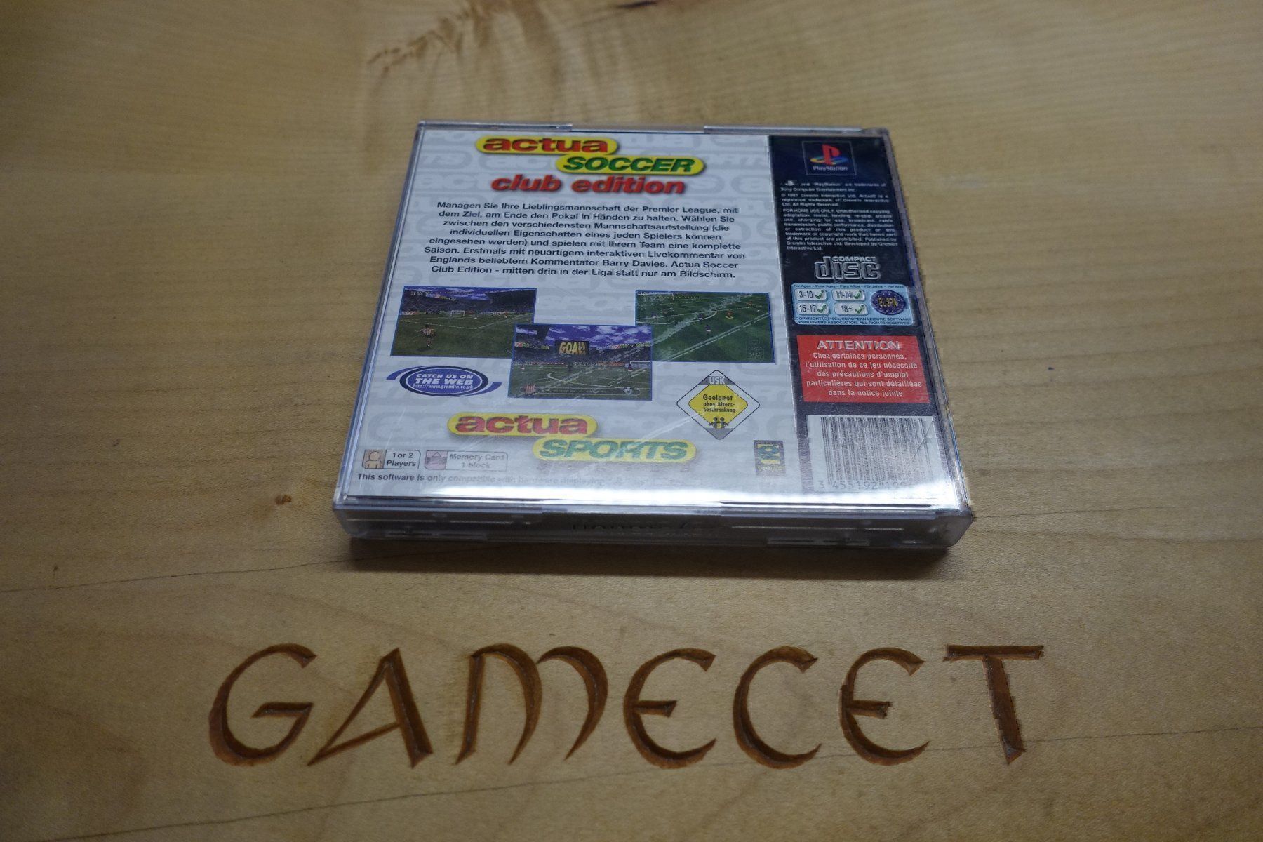 Giochi: Actua Soccer Club Edition – Usato da Steinach venduto da Gamecet 2