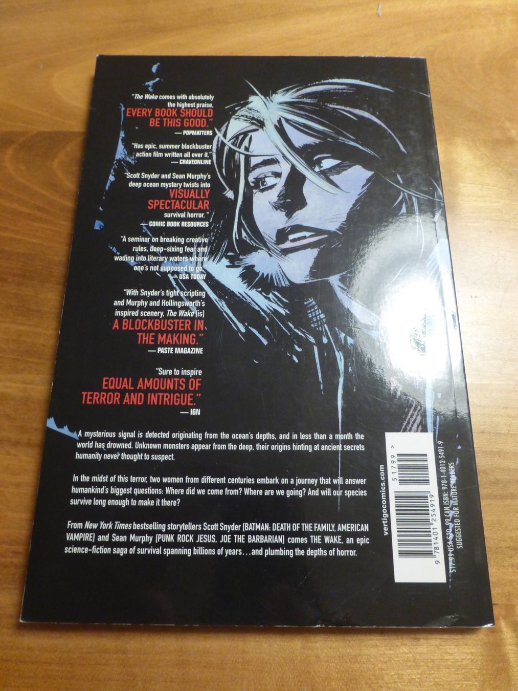 Fumetti: The Wake Comic Horror Sci-Fi Scott Snyder – Usato da Zumikon venduto da psisound 1