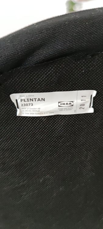 IKEA FLINTAN Bürostuhl + Bodenschutzmatte Kaufen auf Ricardo