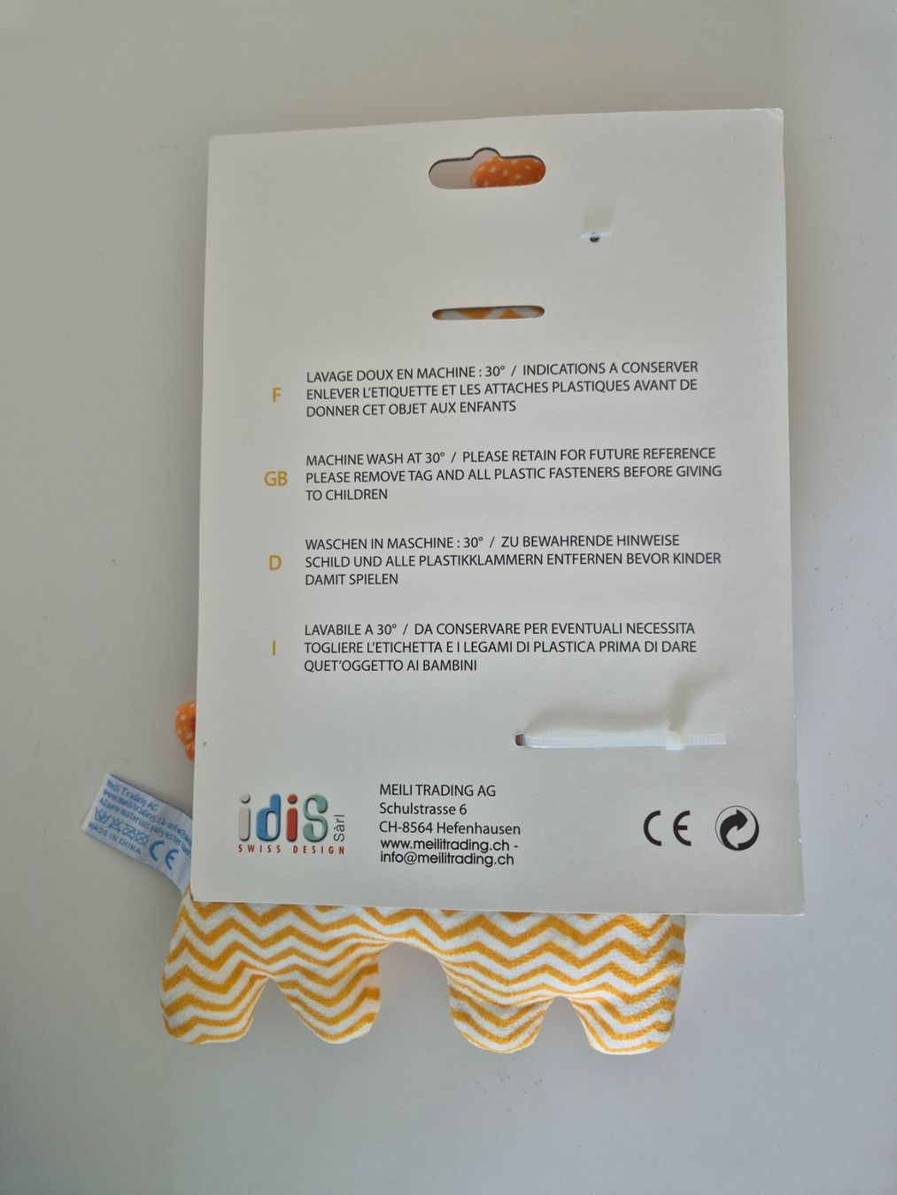 Spielzeuge: Zig Zag Kuscheltier Giraffe – Neu und originalverpackt aus Aarburg von i_c6r8 1