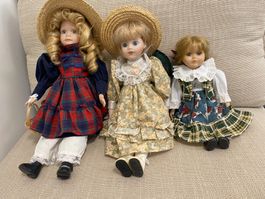 Mascha, Dascha & Natascha Schwestern Pupen