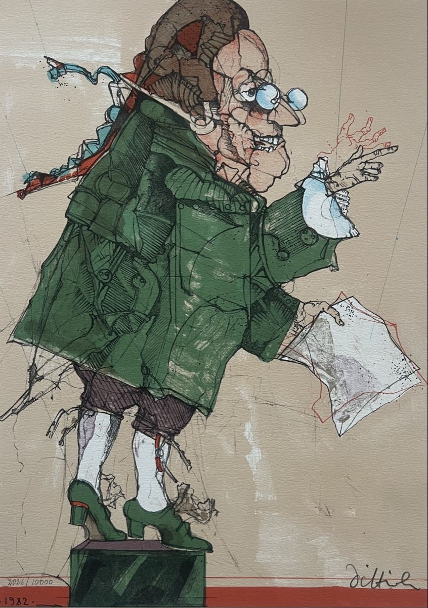 Grafica & Litografie: Simon Dietrich, handsigniert – Usato da Rain venduto da Pic-Ass