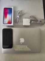 Set bestehend aus 3 MacBook Air und einem iPhone Defekt