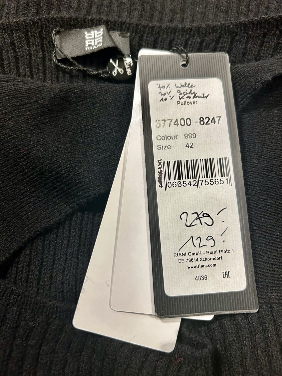 Riani Maglioni & Felpe: Riani Pullover, Grösse 42, neu mit Etikette – Nuovo e nell'imballaggio originale da Oberhasli venduto da anzis 4