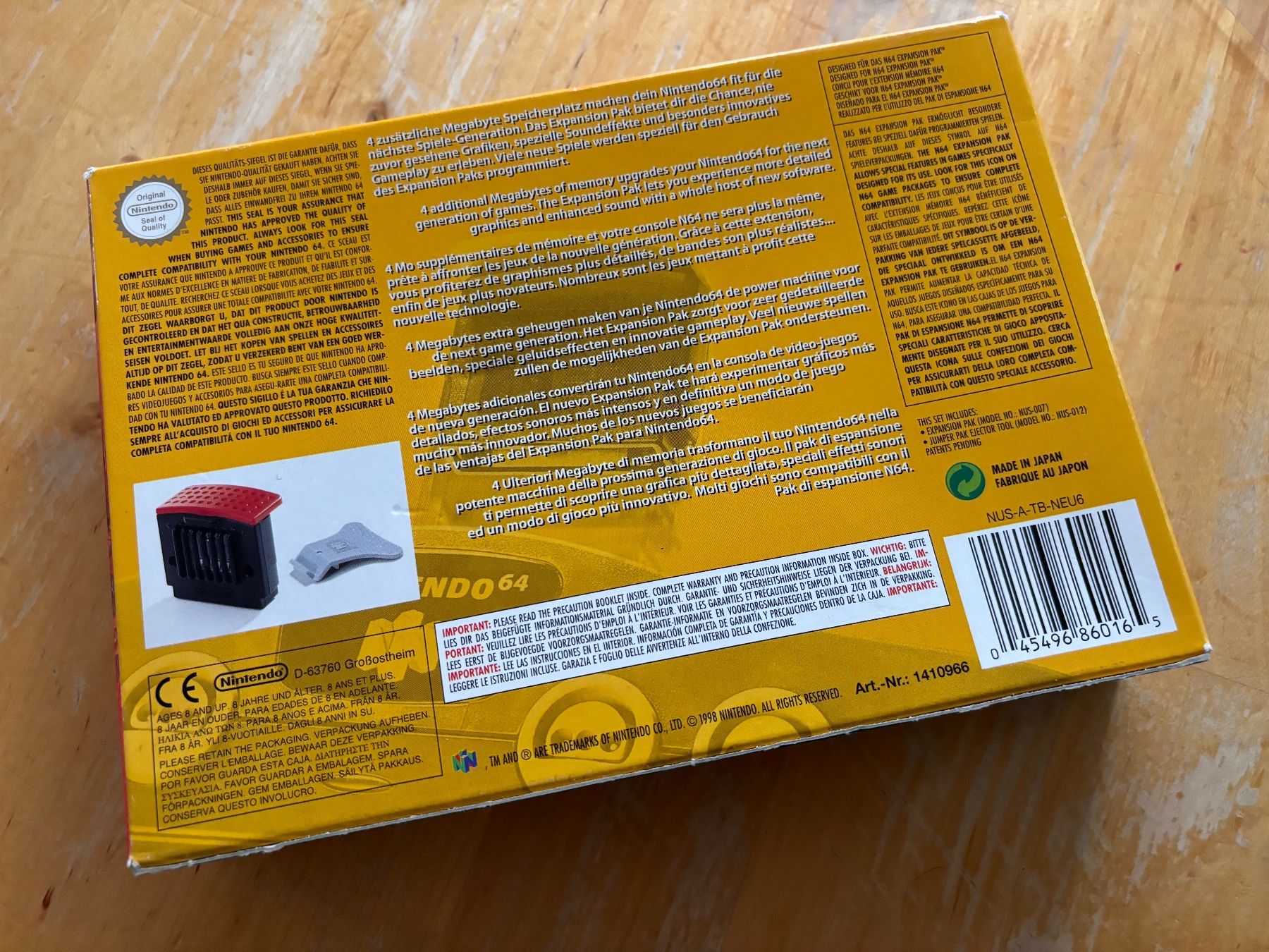 Nintendo Console: Expansion Pak (OVP) – Usato da Frenkendorf venduto da Fionchen 3