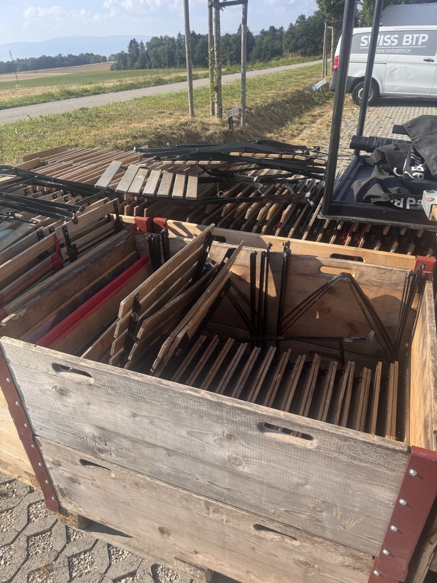 Ikea Set di tavolo e panche: Lot 147 chaise + 38 tables Tarno IKEA – Usato da Lausanne 26 venduto da baptistevgl 1