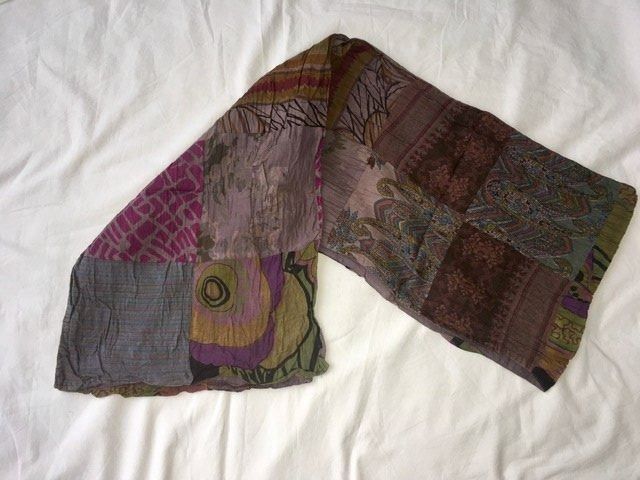 Foulards, Tücher & Schals: INDISCHER PATCHWORK SCHAL - EINZELSTÜCK - NEU – Neu und originalverpackt aus Honau von sainj 6