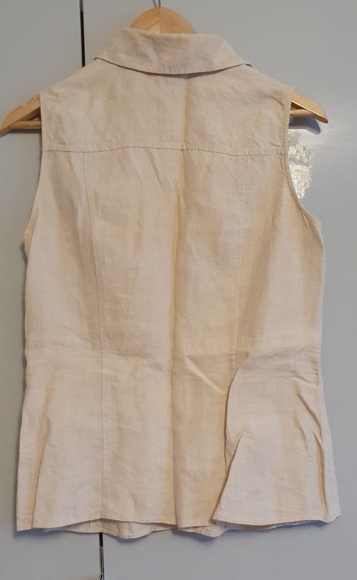 Taifun Camicette: Taifun Ärmellose Bluse, Gr. 38-40 – Nuovo (secondo la descrizione) da Unterentfelden venduto da LookoutMt 1