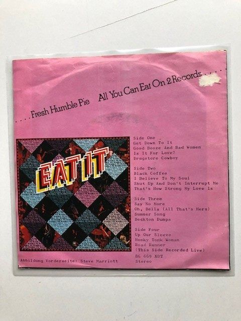 Dischi in vinile: Humble Pie – Usato da Aarwangen venduto da Jukebox3 1