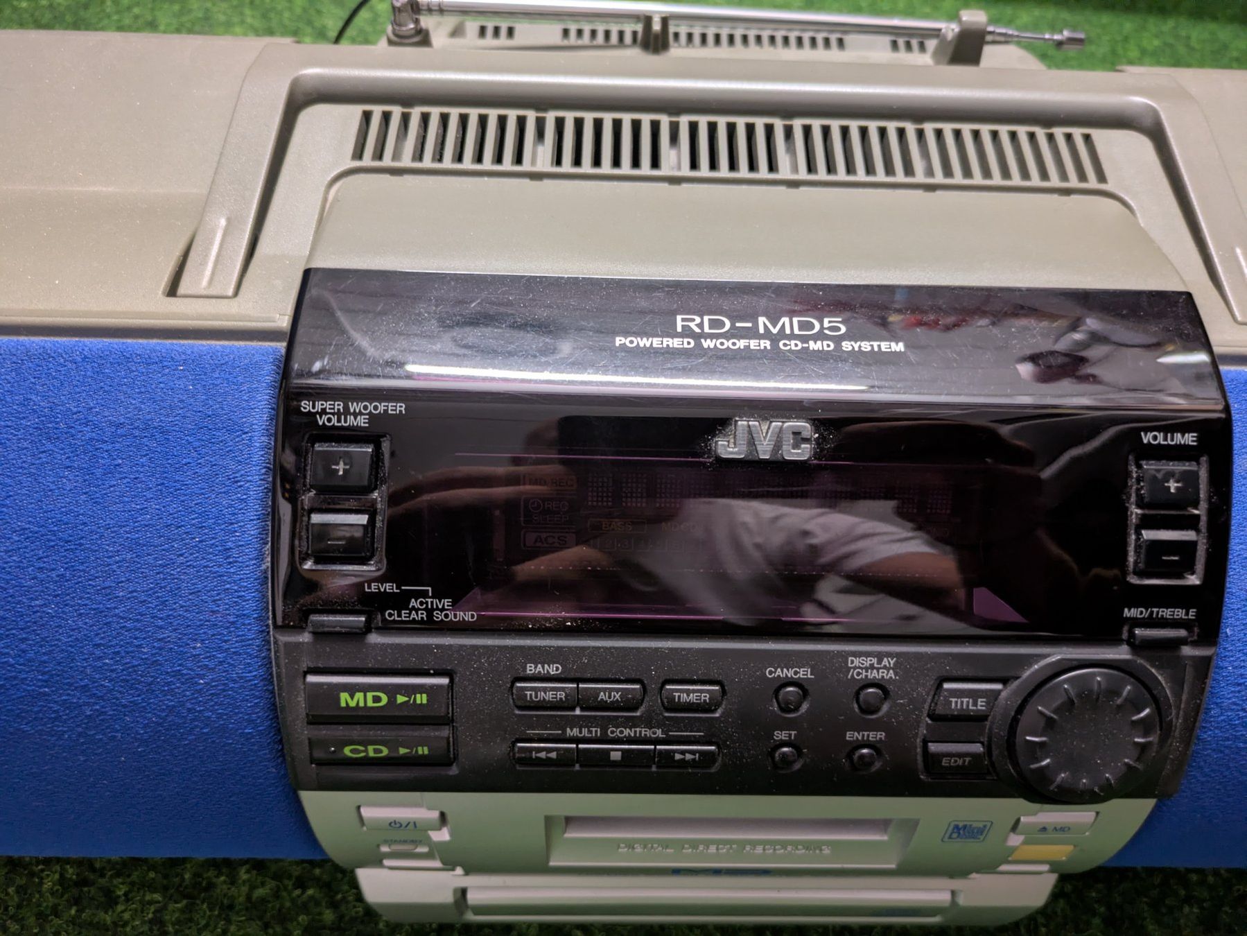 JVC Sistemi audio & multimediali: JVC CD-MD System RD-MD5 mit Subwoofer gebraucht – Usato da Oberhasli venduto da Ohasli201 1