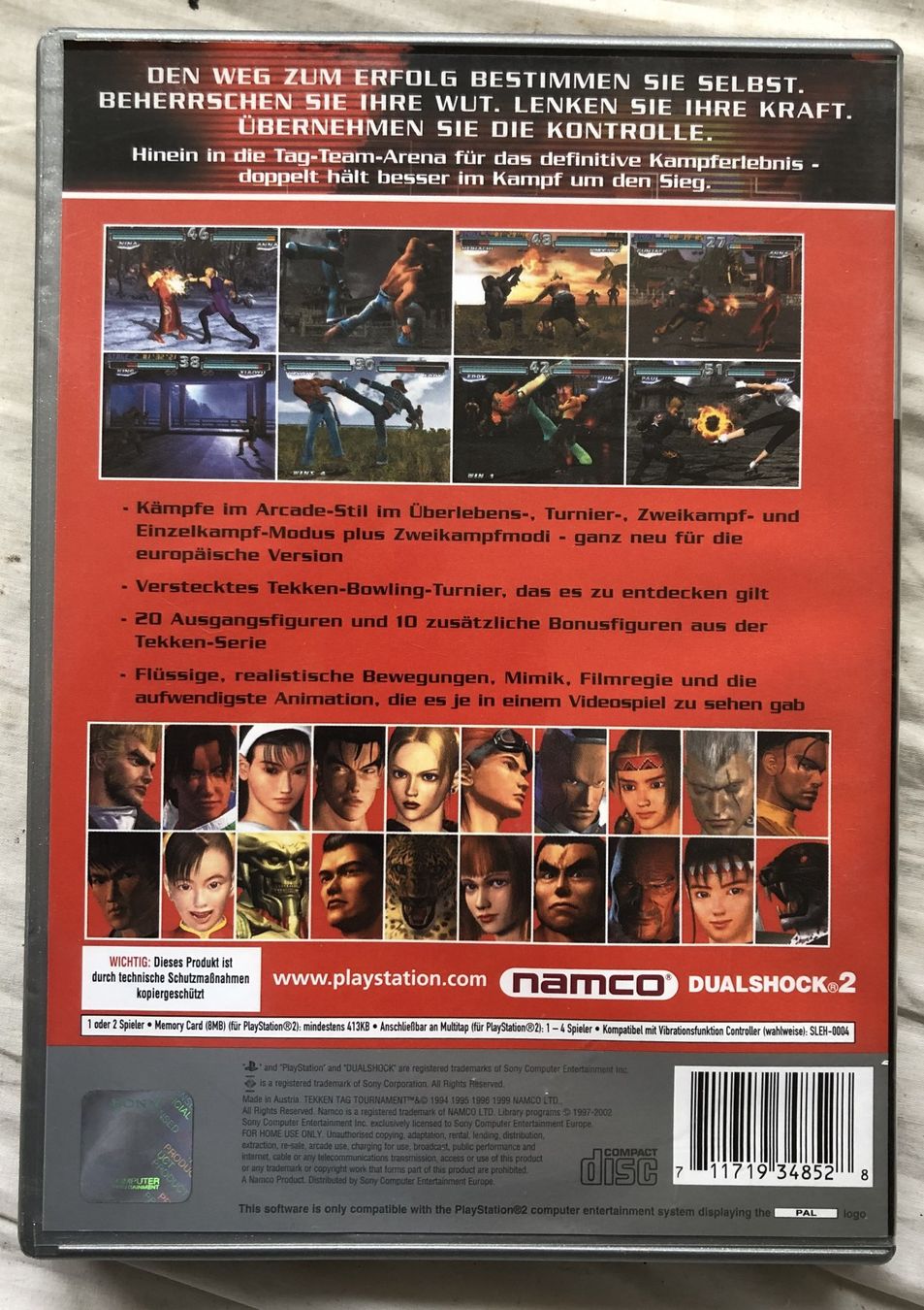 Spiele: PS2 - Tekken Tag Tournament – Gebraucht aus Schaffhausen von durruti 2