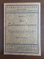 Erich Becker Zahnwurzelzysten 1920 – Stoppany Zürich