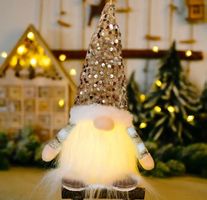 Weihnachts Puppe Elf mit LED-Licht