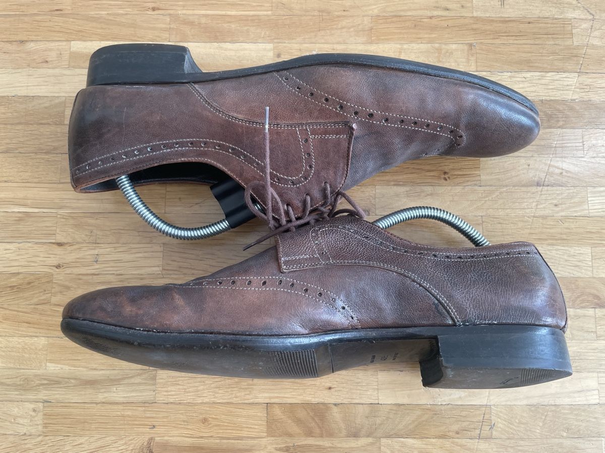 Scarpe da uomo: Braune Halbschuhe - Gr.43.5 – Usato da Zürich venduto da Maxim0357 4
