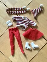 Komplettes Sindy Eislauf Outfit aus den 60ern