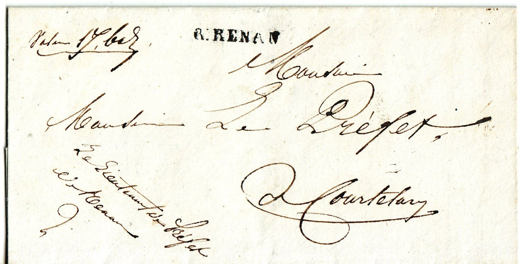 Libri: Renan 1839 – Usato da Brittnau venduto da trouvaille02