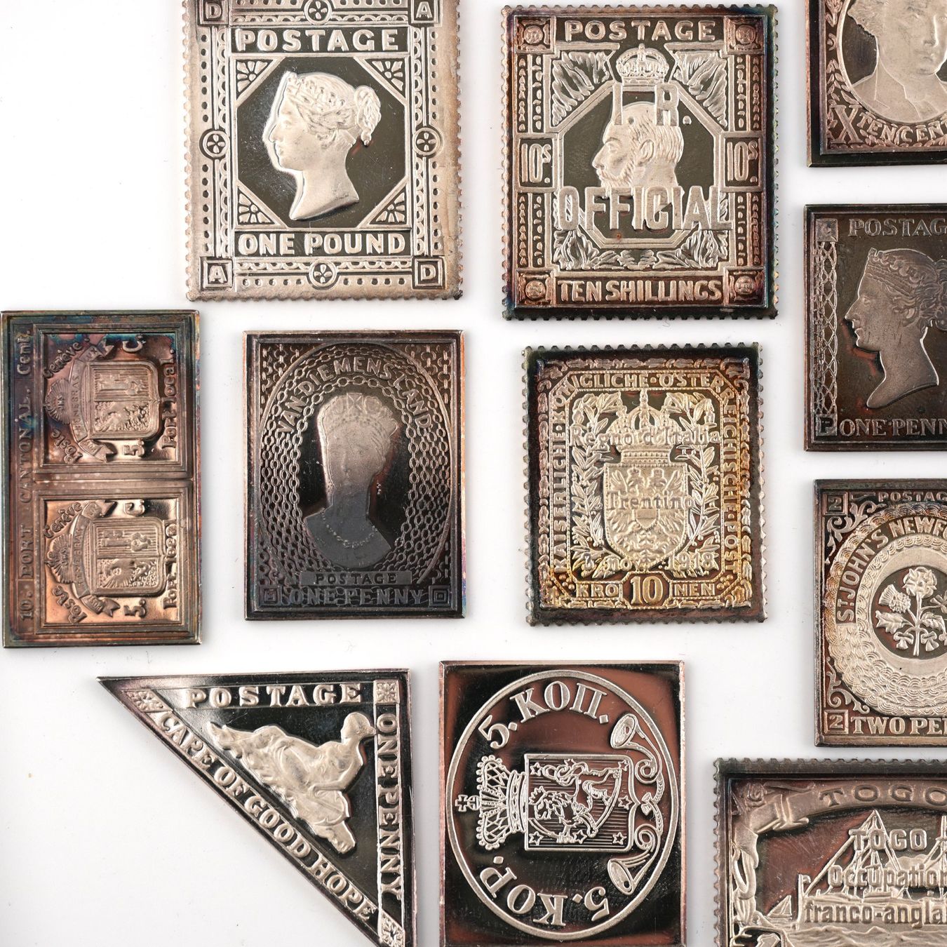 Tutti i francobolli: Silber Briefmarken Lot – Usato da Basel venduto da Vip24 6