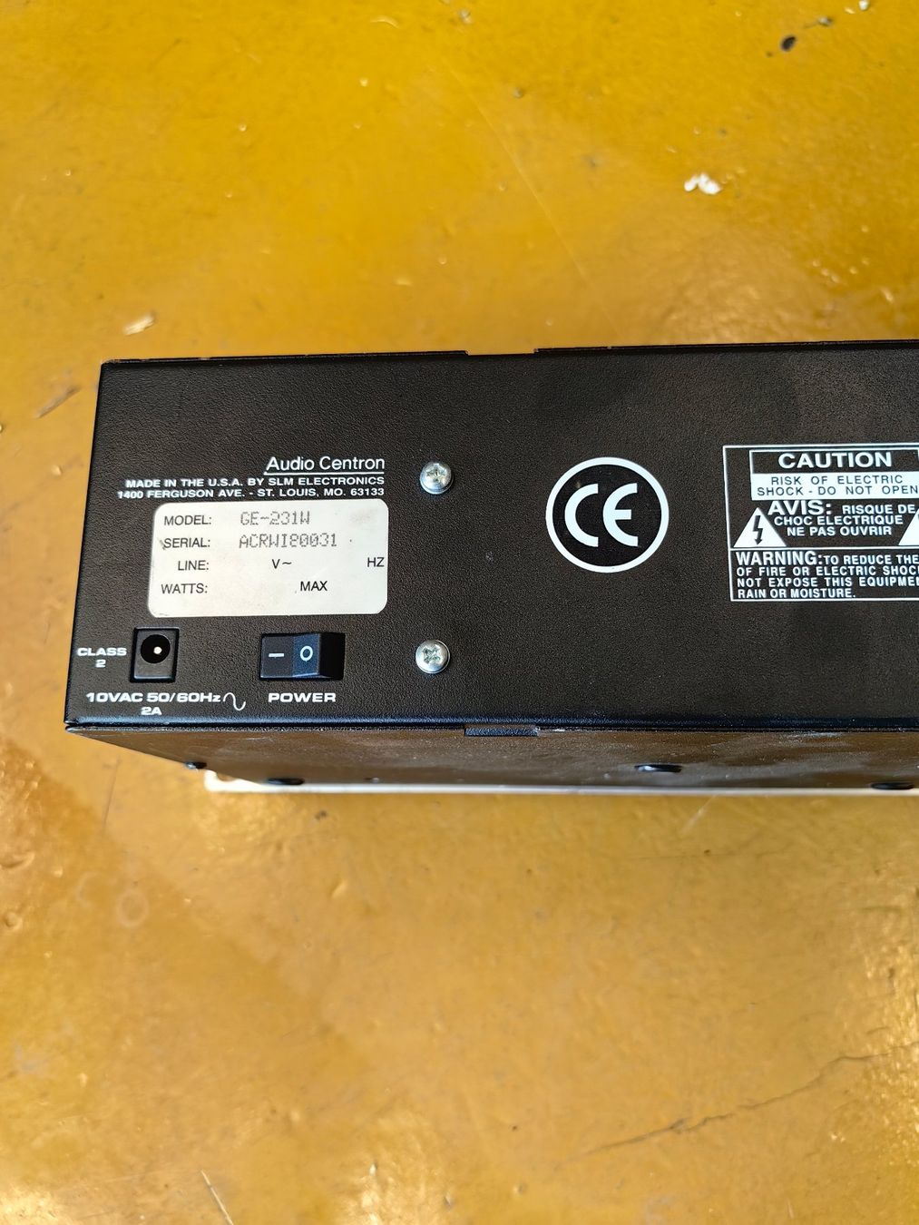 Egaliseurs: Equalizer Audio Centron – D'occasion à Turbenthal par Basar50 1