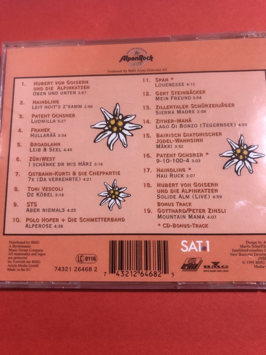 CD: AlpenRock Café CD - Save The Mountains – Usato da Flaach venduto da rubo7 1