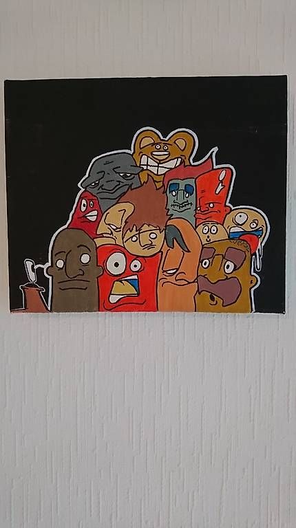 Gemälde: Tableau crazy people 5 – Neu und originalverpackt aus Lausanne von mic_nf2y 1