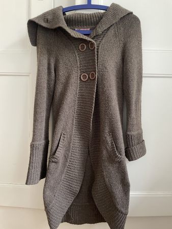 Strickmantel Gr. XS, braun