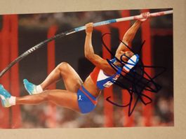 Yarisley Silva - Leichtathletik - signiertes Foto 10x15cm