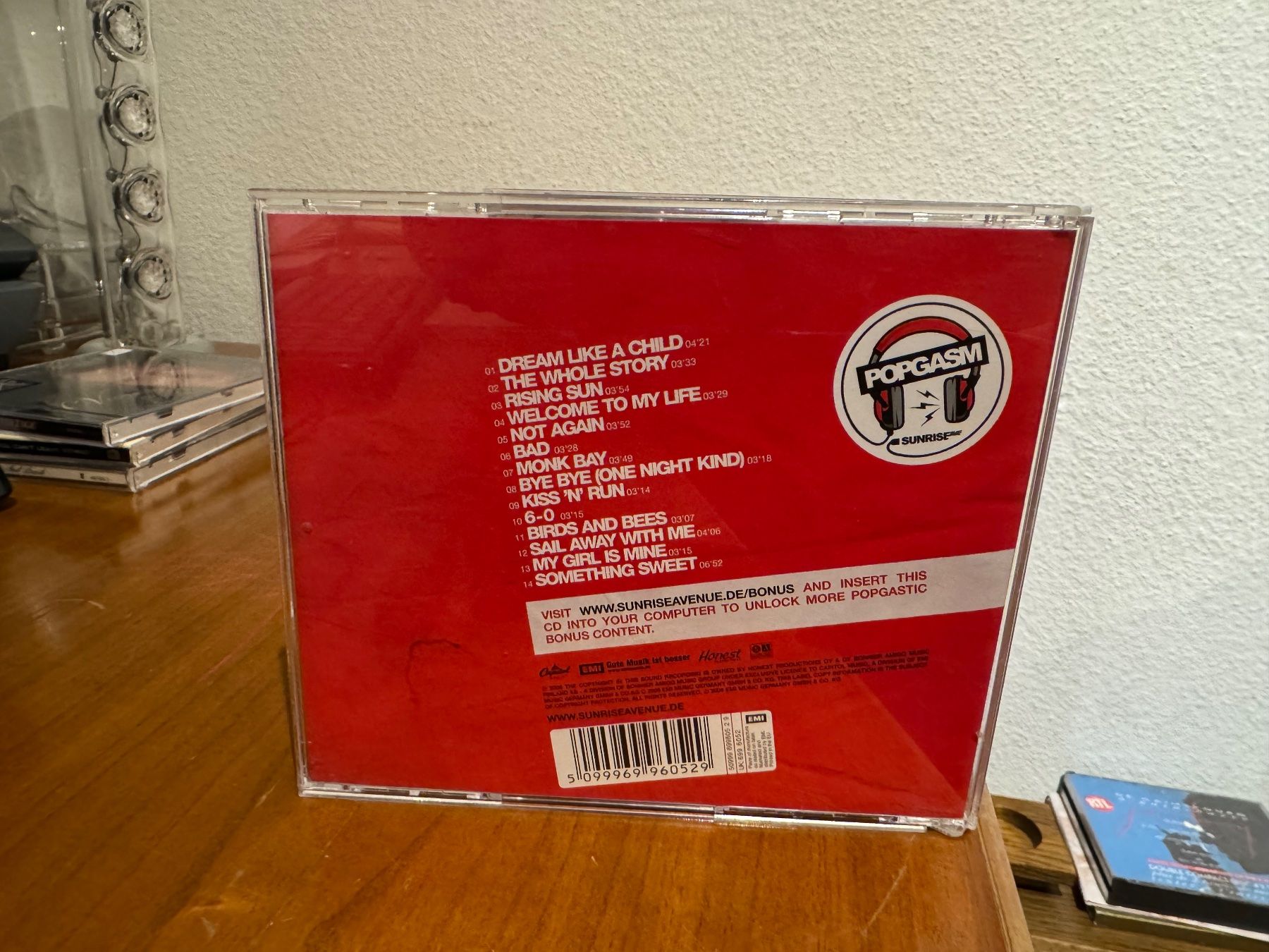 CD: Sunrise Ave - Popgasm - HA11K – Usato da Küsnacht ZH venduto da Jazztilldawn 1