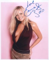 Original Autogramm EMMA LEE BUNTON (Spice Girls) Großfoto