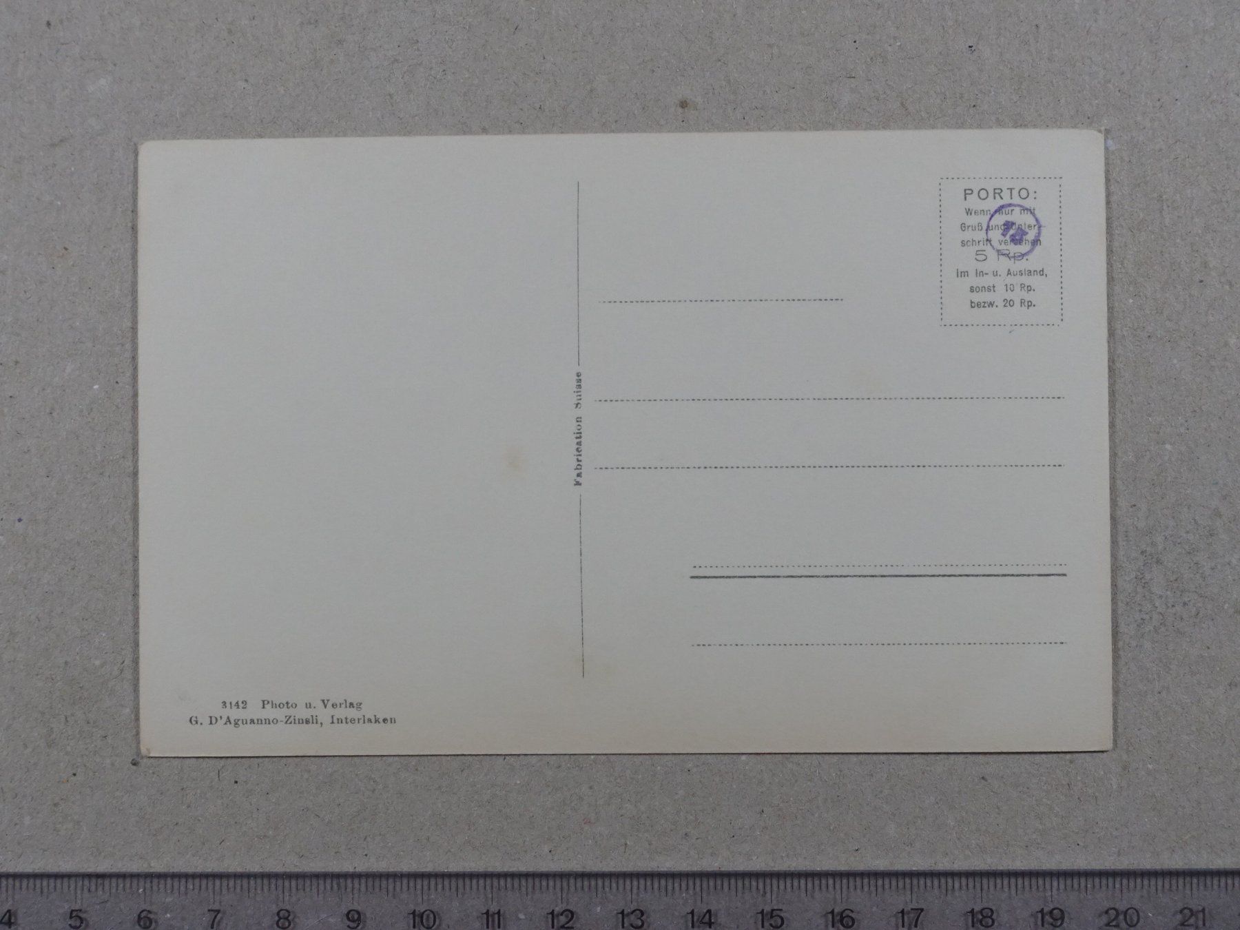 Cartoline postali: Die Jungfrau – Usato da Lenzburg venduto da fh1 1