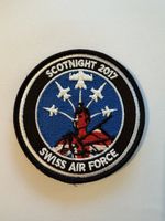 Swiss Air Force Scotnight 2017 patch 
