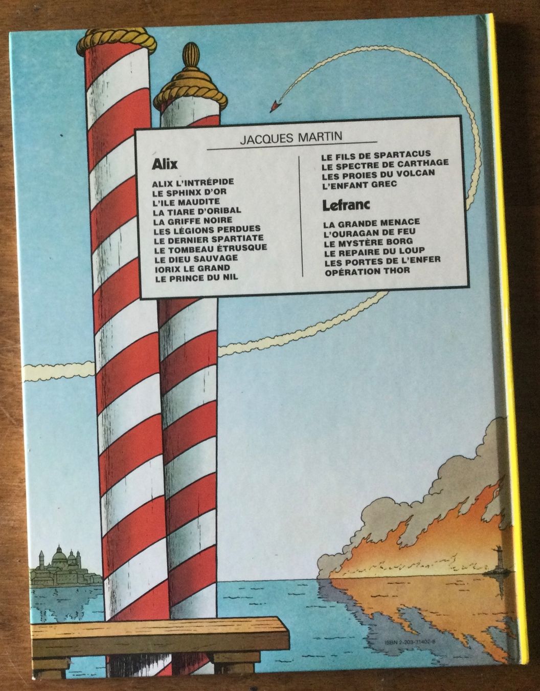 Fumetti: Lefranc : la grande menace – Usato da Yvorne venduto da herjoy 1