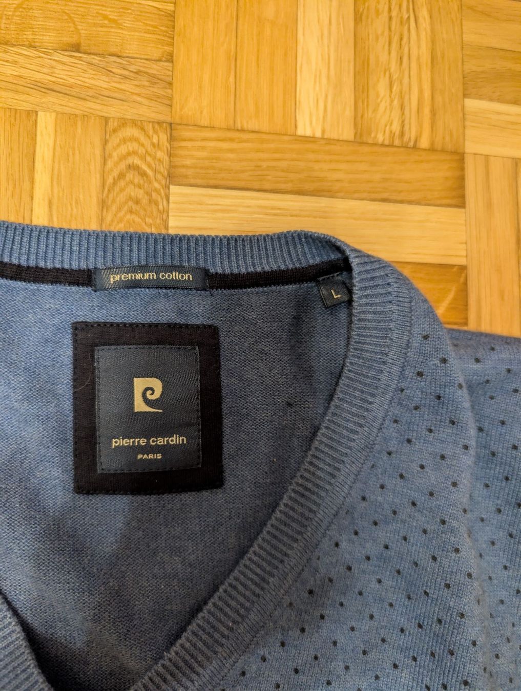 Pierre Cardin Maglioni & Felpe: Pierre Cardin Pullover blau mit V-Ausschnitt Grösse L – Nuovo (secondo la descrizione) da Zürich venduto da Singh1997 3