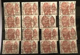 Nr.599 Achetringele Laupen mit Vollstempel