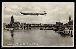Frankfurt a. M., Zeppelin LZ 129 Hindenb