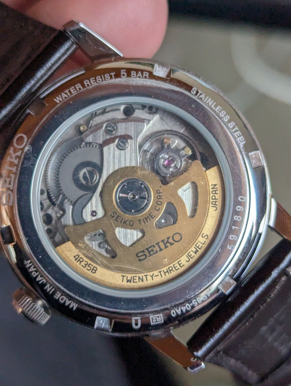 Seiko Orologi: Seiko Presage Automatic Negroni Cocktail Time – Nuovo (secondo la descrizione) da Aarau Rohr venduto da tobinogio 4