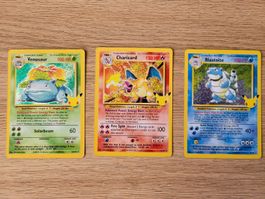Pokémon Celebrations Starter Trio