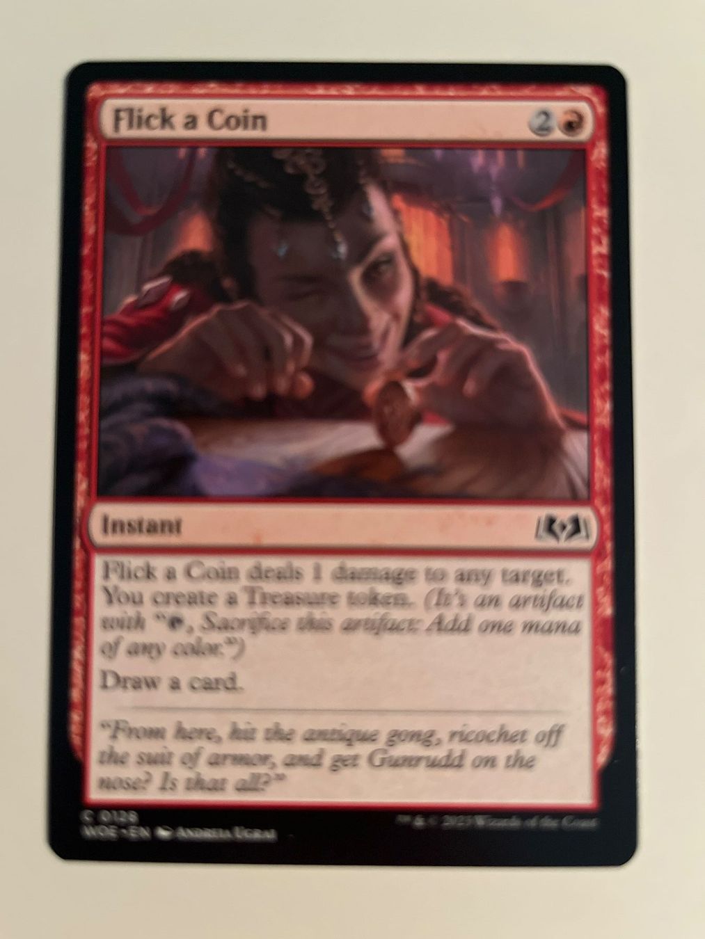 Magic The Gathering Carte collezionabili: 1 x Flick a Coin - Magic: The Gathering - MtG – Usato da Kriens venduto da Shadi1980
